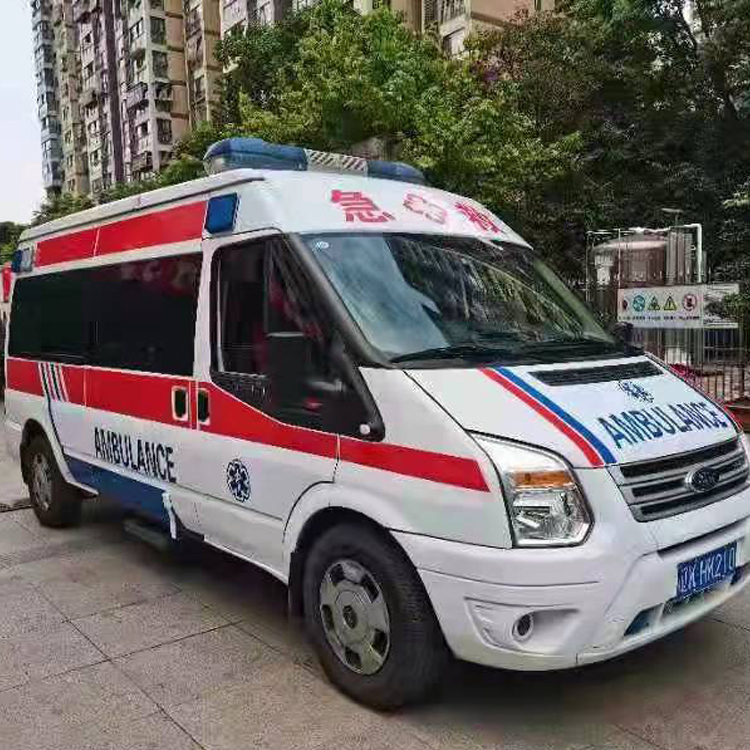 札达术后行动不便回家租赁救护车